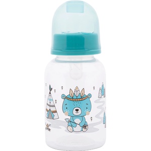 Lorelli Бебешко шише Lorelli Baby Care - Simple, 125 ml, Aqua Blue (10200120005) - baby