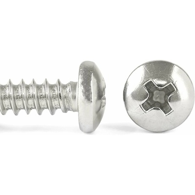 Šroub do plechu nerez A2, půlkulatá hlava, DIN 7981 - 3.5x9.5 – Sleviste.cz