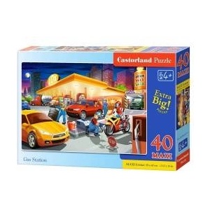 Castorland Puzzle 40-piece MAXI Gas Station