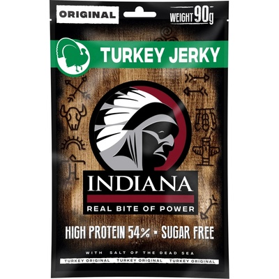 INDIANA JERKY Turkey krůtí Original 90 g