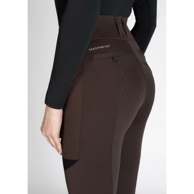 Maximilian Equestrian Tech Riding Leggings Chocolate