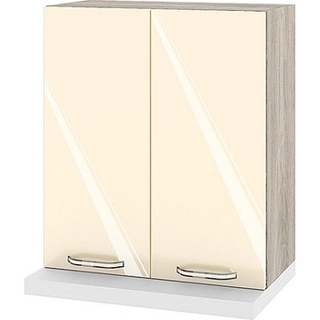 ИРИМ Горен кухненски шкаф за аспиратор Сити АРФ-Бежово гланц-05-13 60 см