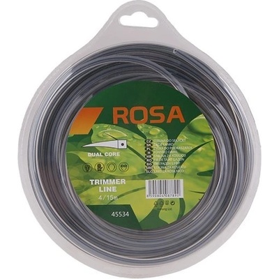 Struna žací čtverec 4mm x 15m nylonový střed