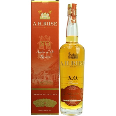 A.H. Riise XO Ambre d`Or Reserve 42% 0,7 l (holá láhev)