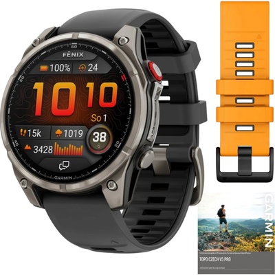 Garmin Fenix 8 PRO 47mm AMOLED Sapphire Titanium Graphite 010-03198-11 – Hledejceny.cz