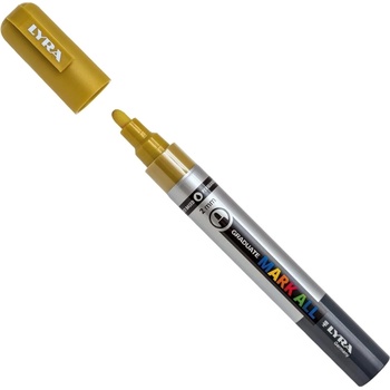 LYRA Graduate Mark Permanent Химикал маркер 2 mm Gold 1 бр (6820250)