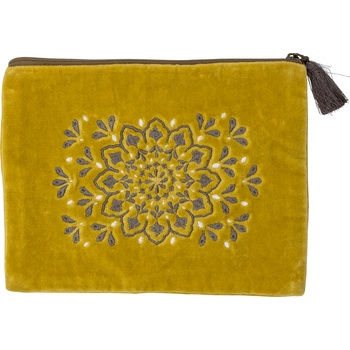 Bloomingville Козметична чантичка Stefania 20 x 27 см жълта (82058117)