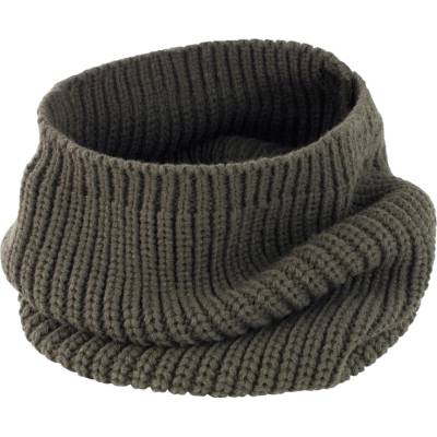 Result pletený nákrčník R361X olive green