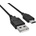 Кабел за зареждане Micro-USB, Черен (micro-50)