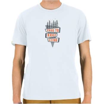 Karpos Мъжка тениска Karpos Outdoors Trees T-Shirt - Bright White / Print 1 (216-8347-0111)