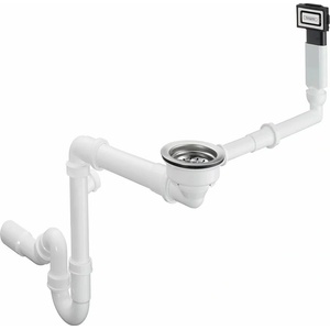 Hansgrohe Сифон Hansgrohe D16 10 за гранитна мивка с едно легло (43927000) Мивка за вграждане