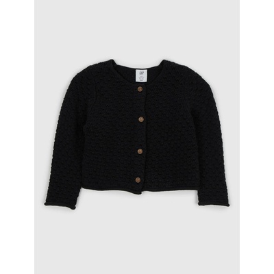GAP Бебешка плетена жилетка GAP GAP | Cheren | Момичешки | 50-62