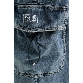 Moschino Jeans Памучни дънки Moschino Jeans с висока талия 0320 3721 (0320.3721)