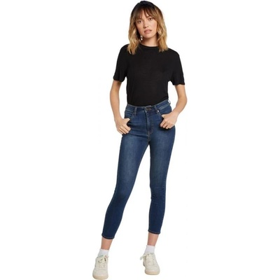 Volcom kalhoty Liberator High Rise WMS modré
