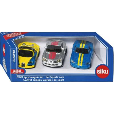 Siku Super 6323 set športové autá 3ks 1:87