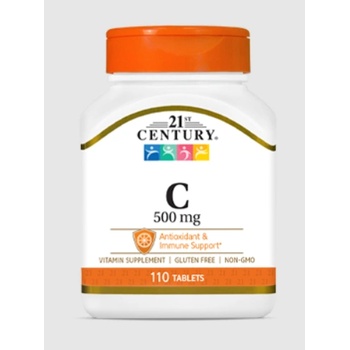 21st Century Vitamin C 500mg - Витамин C | 110 tabs (9094)