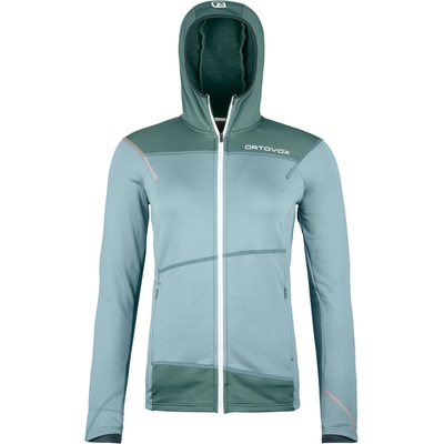 Ortovox Дамско вълнено яке Ortovox Women's Fleece Light Hoody Fleece jacket - Glacier Grey II (105-2687-2512)