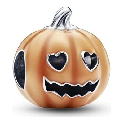 PANDORA 792291C01 Ve tmě svítící strašidelná dýně (Ag 925/1000, 2,9 g)