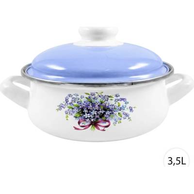 Perfect Home Smaltovaný kastrol s poklicí POMNĚNKA 3,5L, 61810
