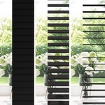 vidaXL Венецианска щора Черно 135 x 250 см 35 mm (42015523)