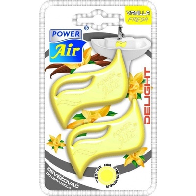 Power Air Delight vôňa do umývadla Vanilla Fresh 2x
