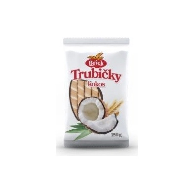 Brick Trubičky plněné kokos 150 g