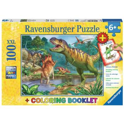 Ravensburger - Puzzle The world of dinosaurs 100 XXL - 100 piese