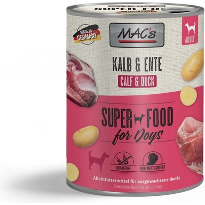 MAC's Dog teľacina a kačka 800 g