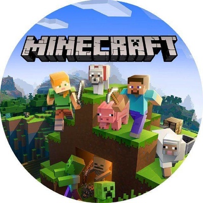 Jedlý papír Minecraft 19,5cm Pictu Hap – Zboží Dáma