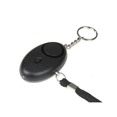 Персонална аларма GUARD SCORPION сирена 120 dB LED фенер черен (YC-003-BL) (YC-003-BL)