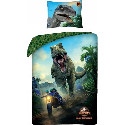 Halantex obliečky Jurassic World Credo 140x200 70x90 JWC-9502BL