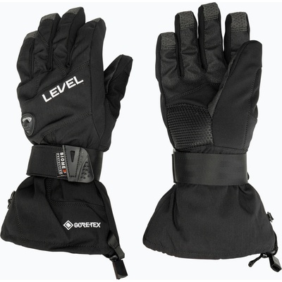 Level Мъжки ски ръкавици Level Half Pipe Gore-Tex black