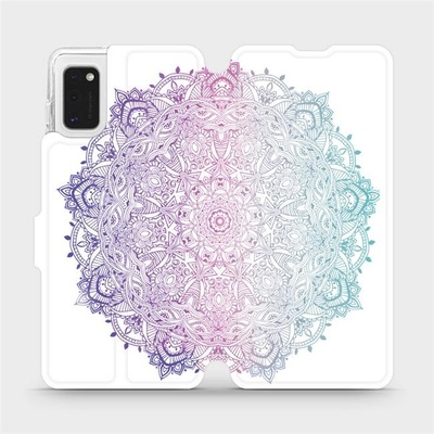 Pouzdro Mobiwear parádní flip Samsung Galaxy A41 - M008S Mandala