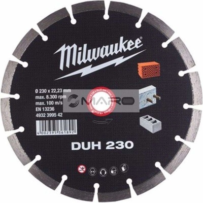 Milwaukee Kotouč Diamantový řezný segmentový 230 x 22,2 mm 4932399542