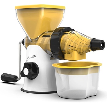 Izibizi Приставка за сок и сорбе Izibizi PS-308J, Съвместима само с Izibizi PS-336A, Сменяеми, Без основа, Без BPA, Жълт (PS-308J)