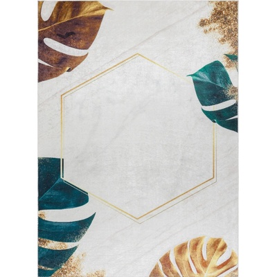 Dywany Łuszczów Andre Hexagon 1150 Bílá