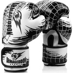 Armagedon sports Боксови ръкавици Armageddon Sports черно бели (ARM110-white)