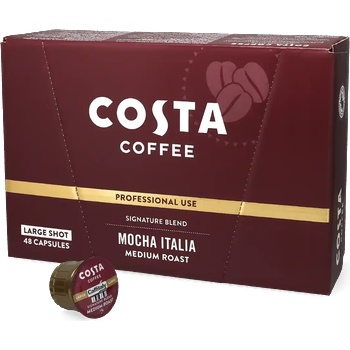Costa | Mocha Italia Средно Изпечено (Голяма Чаша) - 48 капсули за Costa Podio