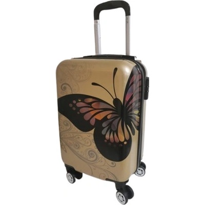 DZL kufr Motýl zlatý 40l