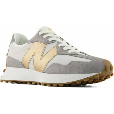 New Balance 327's W W3279NT grey matter/gold metallic