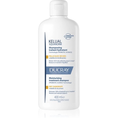 Ducray Kelual Squanorm Moisturizing Treatment Shampoo Dry Dandruff шампоан против сух пърхот 400ml