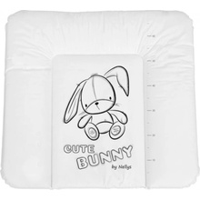 NELLYS podložka mäkká Cute Bunny biela 85 x 72