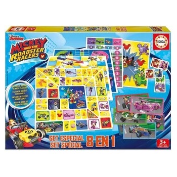 Educa Súbor hier Mickey a pretekári 8v1