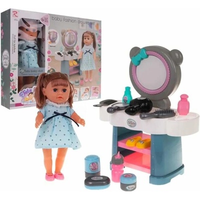 JOKO Kinga so zvukmi pije ciká + Toaletný stolík so svetlom a zvukom + Fén