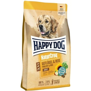 Happy Dog NaturCroq Пиле и Ориз 11 кг
