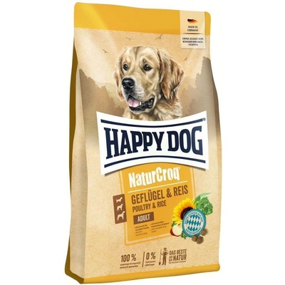 Happy Dog NaturCroq Пиле и Ориз 11 кг