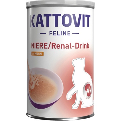 Kattovit Cat Diet Drinks Niere Renal Drink kachna 135 ml