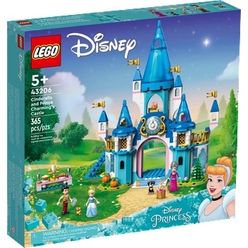 LEGO® Disney Princess™ - Cinderella and Prince Charming's Castle (43206)
