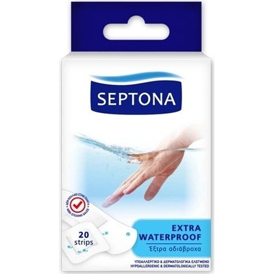 Septona Extra Waterproof náplasti – voděodolná 20 ks