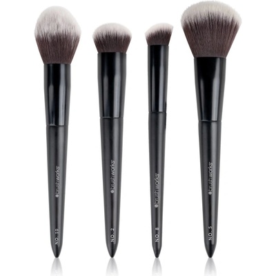 Brushworks Buff and Blend Face Set комплект четки